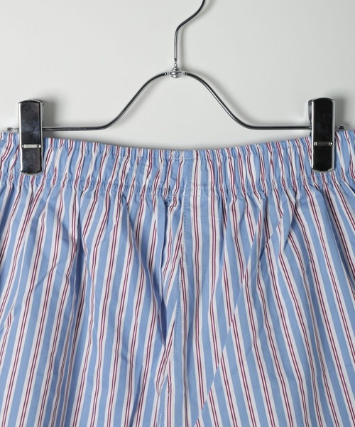 ALAND(エーランド)の「【UNISEX】ALAND/ストライプショートパンツ(その他パンツ・レディース・グリーン/ブルー・MEDIUM/LARGE)」の5枚目の写真