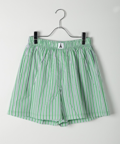 ALAND(エーランド)の「【UNISEX】ALAND/ストライプショートパンツ(その他パンツ・レディース・グリーン/ブルー・MEDIUM/LARGE)」の11枚目の写真