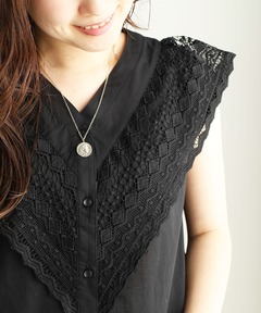 【Ameri VINTAGE】3WAY BUMPY KNIT TOP ブラック 3WAY BUMPY KNIT TOP（ニット/セーター）｜Ameri（アメリ）の