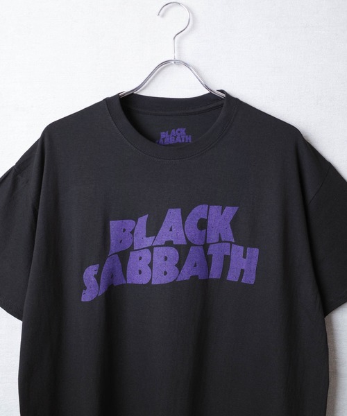 セール】【ROCK-OFF】BLACK SABBATH LOGO VINTAGE T-SHIRTS（T