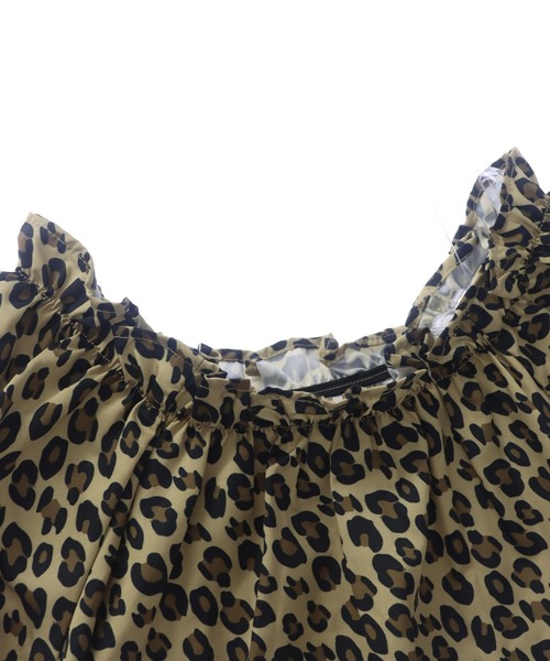 ANAP GｉRL（アナップガール）の「バックリボンパフスリトップス（Tシャツ/カットソー・キッズ・ブラック/ホワイト/ブラウン・M/S/XS）」の18枚目の写真