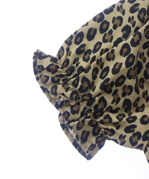 ANAP GｉRL（アナップガール）の「バックリボンパフスリトップス（Tシャツ/カットソー・キッズ・ブラック/ホワイト/ブラウン・M/S/XS）」の19枚目の写真