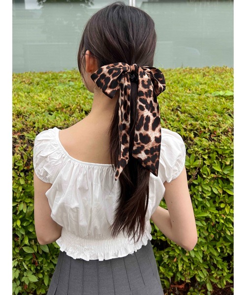 WC（ダブル シー）の「アソートリボンヘアゴム（ヘアゴム・レディース・ブラック/ブラウン・FREE）」の8枚目の写真