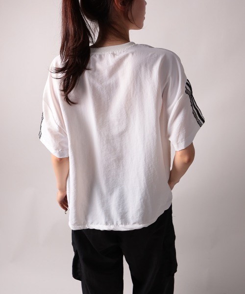 tシャツ Ｖネックレイヤードプルオーバー レディース SHIPS any tシャツ any:「手洗い可能」サカリバ 深Vネック