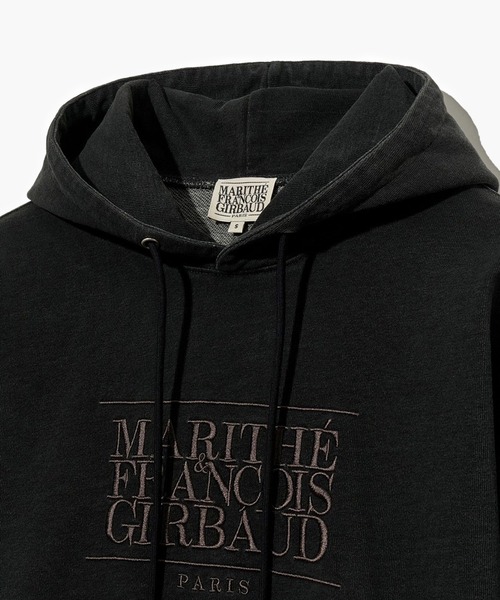 CLASSIC LOGO DYEING HOODIE（パーカー）｜MARITHE + FRANCOIS