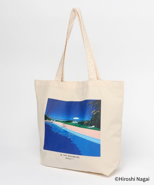 セール】永井博コラボ/トートバッグ/587685（トートバッグ）｜GLOBAL