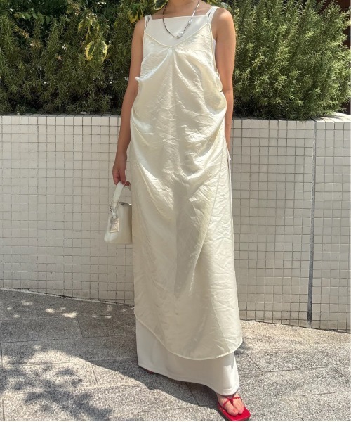 スーツ・フォーマル・ドレス LADY LAYERED CAMI DRESS amerivintage Ameri（アメリ）の「LADY LAYERED CAMI DRESS（ワンピース