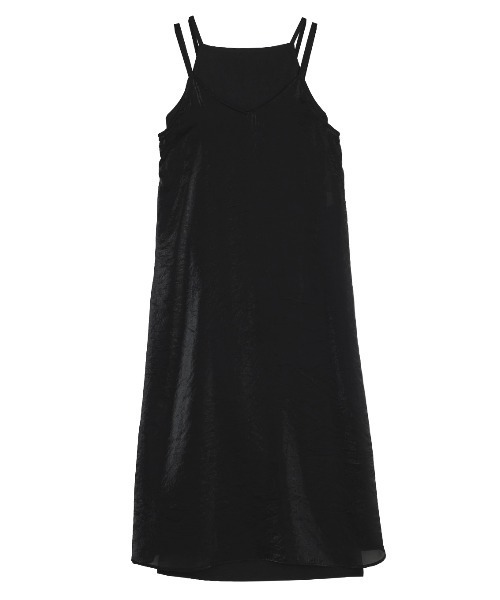 Ameri（アメリ）の「2WAY SHEER LAYERED CAMI DRESS（ワンピース