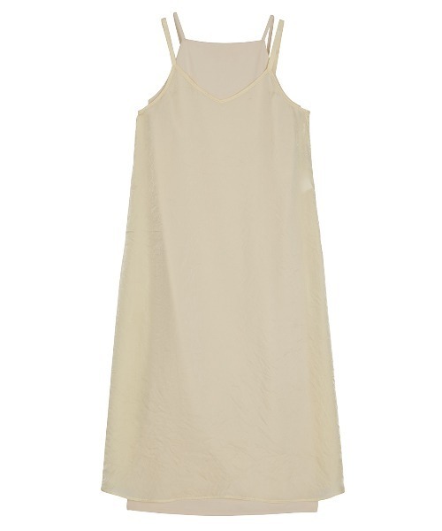 2WAY SHEER LAYERED CAMI DRESS（ワンピース）｜Ameri（アメリ