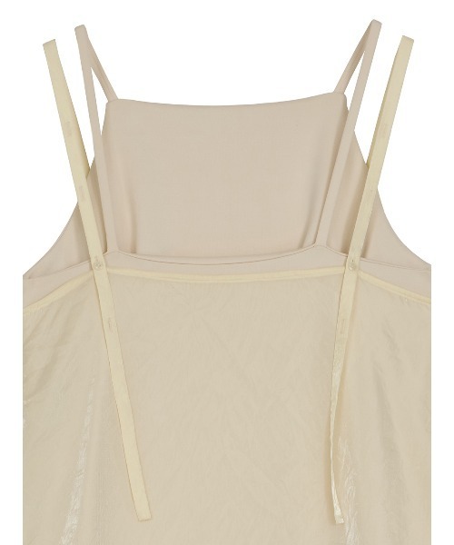 2WAY SHEER LAYERED CAMI DRESS（ワンピース）｜Ameri（アメリ