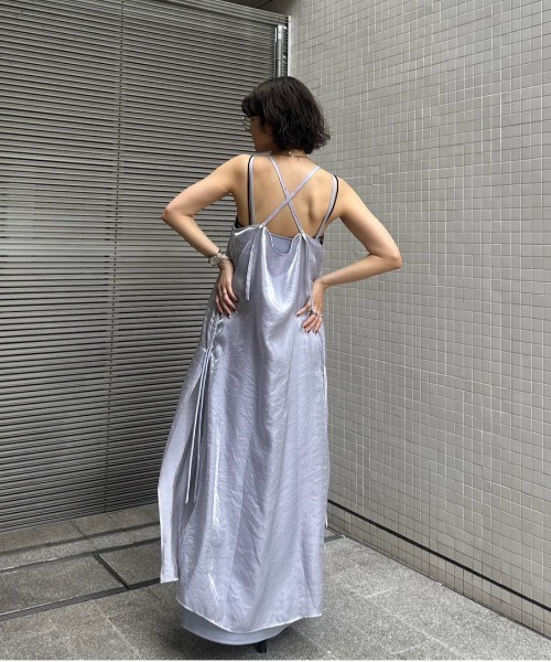 ワンピース 2WAY SHEER LAYERED CAMI DRESS 2WAY SHEER LAYERED CAMI DRESS（ワンピース）｜Ameri（アメリ