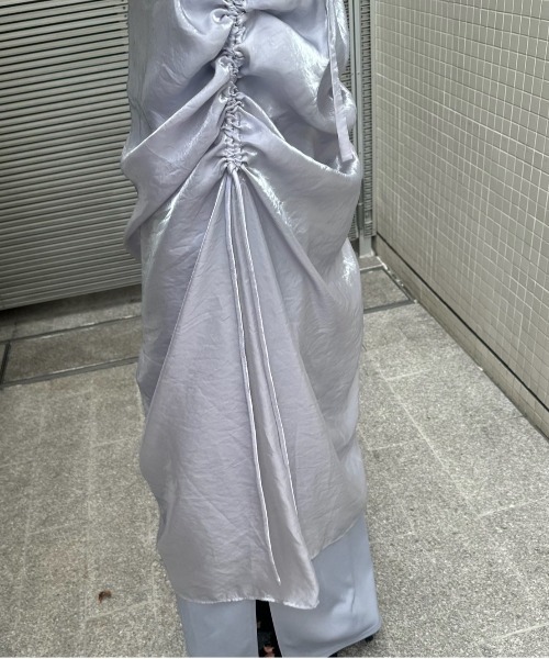 未使用 タグ付き✨AMERI LADY LAYERED CAMI DRESS Ameri（アメリ）の「KNIT LAYERED CAMI DRESS（ワンピース