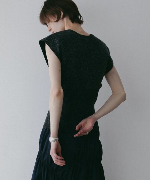 ZIP UP KNIT TOPS（その他トップス）｜MANOF（マノフ）のファッション