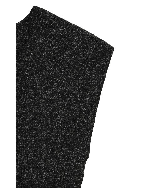 MANOF(マノフ)の「ZIP UP KNIT TOPS(その他トップス・レディース・サックスブルー/チャコールグレー/ホワイト・FREE)」の21枚目の写真