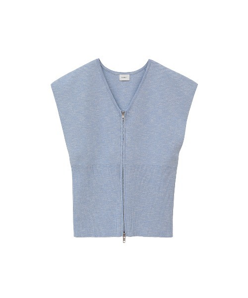 トップス MANOF Knit Tops ZIP UP KNIT TOPS（その他トップス）｜MANOF（マノフ）のファッション