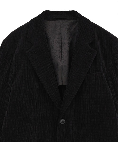 MEN'S BIGI（メンズビギ）の「シャーリングコーデュロイジャケット＜ストレッチ＞（テーラードジャケット・メンズ・ブラック/ブラウン・04/03/02/01）」の7枚目の写真