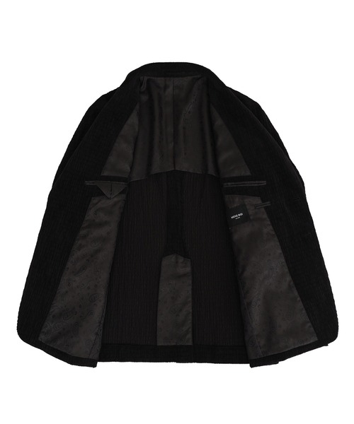 MEN'S BIGI（メンズビギ）の「シャーリングコーデュロイジャケット＜ストレッチ＞（テーラードジャケット・メンズ・ブラック/ブラウン・04/03/02/01）」の12枚目の写真