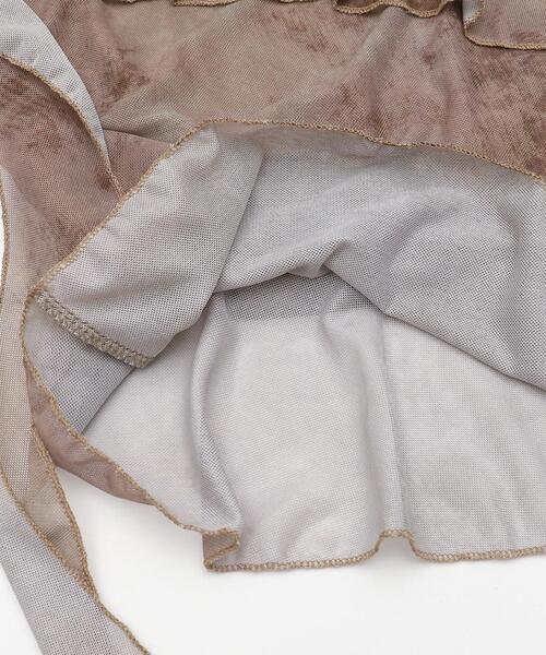 dispark（ディスパーク）の「DISPARK/タイダイシアーサイドフリルキャミ（キャミソール・レディース・グレー/ブラウン・FREE）」の12枚目の写真