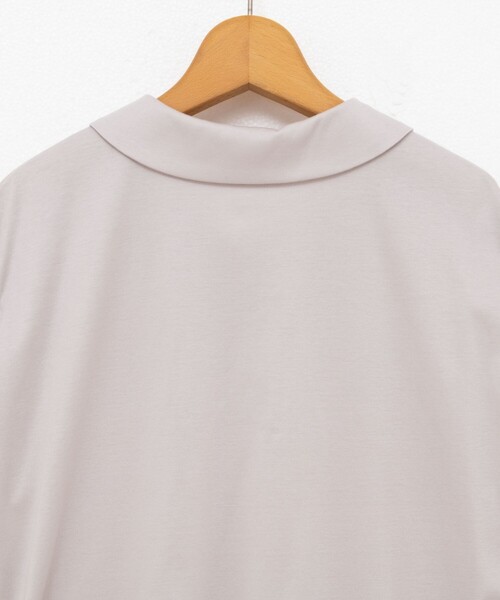 NOLLEY’S（ノーリーズ）の「ポロ衿プルオーバーカットソー（Tシャツ/カットソー・レディース・ベージュ/ブラック/ボルドー・38）」の12枚目の写真