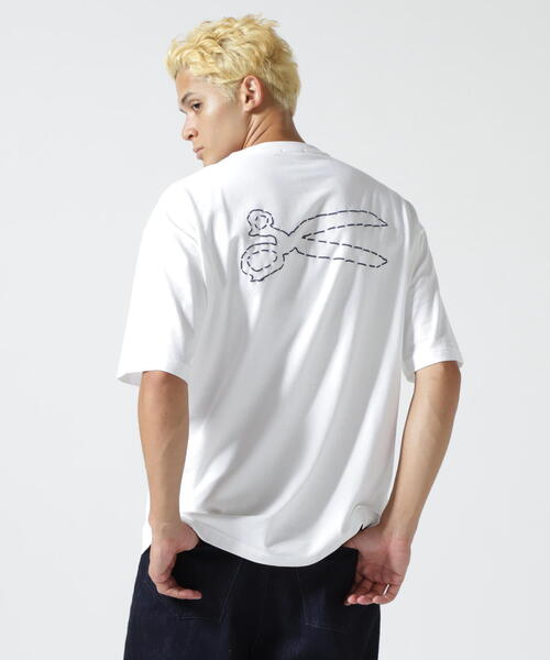 ロイヤルフラッシュ（ FLASH）/DENHAM／デンハム／BIG FOAMING SCISSOR T DENHAM/デンハム/BIG FOAMING SCISSOR TEE（Tシャツ/カットソー