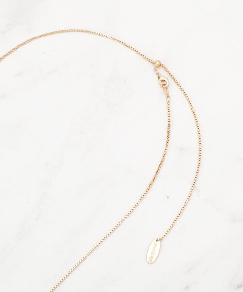 SHOO・LA・RUE（シューラルー）の「つやなしオープンループネックレス（ネックレス・レディース・ゴールド/シルバー・00）」の6枚目の写真