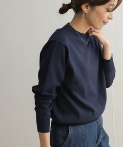 追加》コットン 裏毛クロップドプルオーバー（スウェット）｜IENA