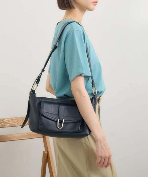 KATHARINE ROSS(キャサリンロス)の「【KATHARINE ROSS】カメラワンショルダー(ショルダーバッグ・レディース・ブラック/ボルドー・MEDIUM)」の15枚目の写真