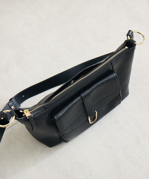 KATHARINE ROSS(キャサリンロス)の「【KATHARINE ROSS】カメラワンショルダー(ショルダーバッグ・レディース・ブラック/ボルドー・MEDIUM)」の22枚目の写真