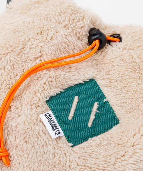 CRAZY CREEK（クレイジークリーク）の「CRAZY CREEK クレイジークリーク フリース ボールポーチ（ショルダーバッグ・レディース・B/A・FREE）」の7枚目の写真