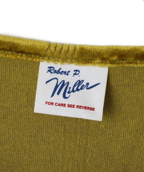 MILLER(ミラー)の「【Miller for ADAM ET ROPE'】別注 ベロアスクエアTee(Tシャツ/カットソー・レディース・グリーン/ネイビー・FREE)」の16枚目の写真