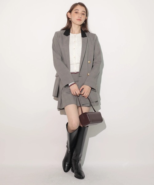 Rirandture(リランドチュール)の「ボックスプリーツミニスカート(スカート・レディース・ブラック系その他・2/1/0)」の8枚目の写真