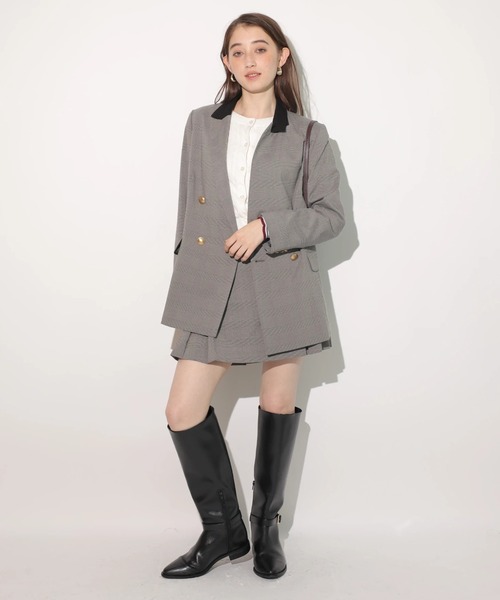 Rirandture(リランドチュール)の「ボックスプリーツミニスカート(スカート・レディース・ブラック系その他・2/1/0)」の11枚目の写真