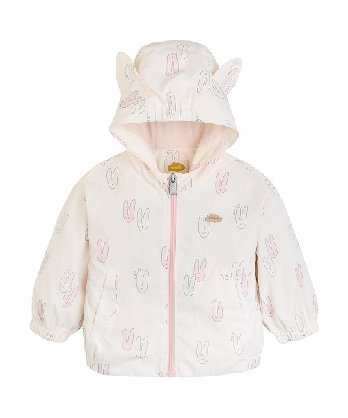 【ReRe】耳フード付きアニマルウィンドブレーカー