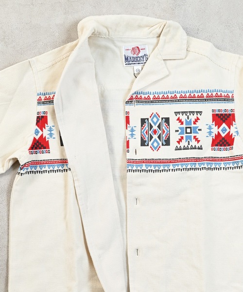 MARKEY'S(マーキーズ)の「ネイティブ柄コールテンシャツジャケット(シャツ/ブラウス・キッズ・オフホワイト/チャコール・100/140/130/120/110/90/150)」の17枚目の写真