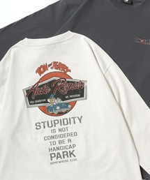 Tom&Jerry/トムとジェリー オーバーサイズ ヴィンテージライク ロンT 長袖Tシャツ