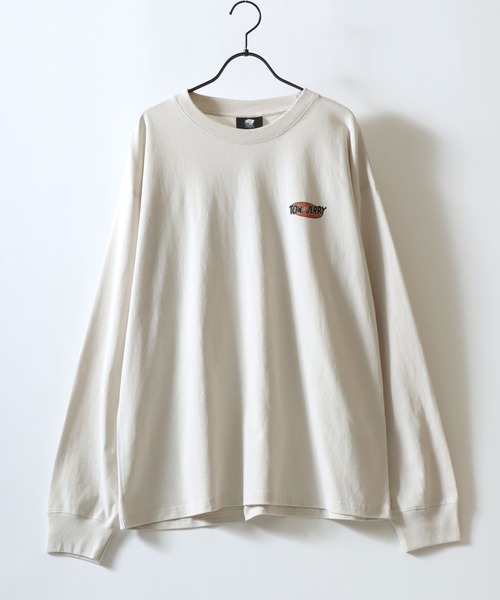 Tom&Jerry(トムアンドジェリー)の「Tom&Jerry/トムとジェリー オーバーサイズ ヴィンテージライク ロンT 長袖Tシャツ(Tシャツ/カットソー・レディース・ホワイト系その他2/ブラック系その他2/ホワイト系その他/ブラック系その他・L/LL/M)」の17枚目の写真