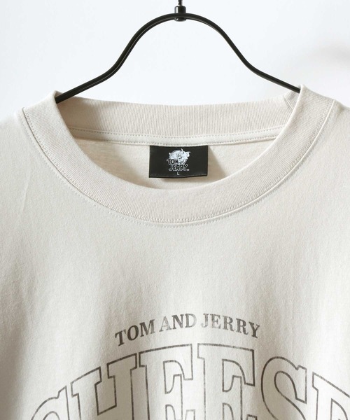 Tom&Jerry(トムアンドジェリー)の「Tom&Jerry/トムとジェリー オーバーサイズ ヴィンテージライク ロンT 長袖Tシャツ(Tシャツ/カットソー・レディース・ホワイト系その他2/ブラック系その他2/ホワイト系その他/ブラック系その他・L/LL/M)」の11枚目の写真