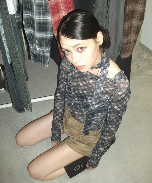 ENVYM（アンビー）の「スウェードショートパンツ（その他パンツ・レディース・グレー/ベージュ・FREE）」の9枚目の写真