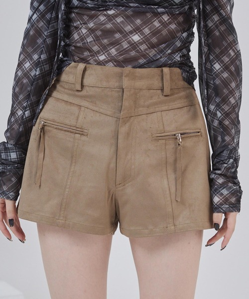 ENVYM（アンビー）の「スウェードショートパンツ（その他パンツ・レディース・グレー/ベージュ・FREE）」の22枚目の写真