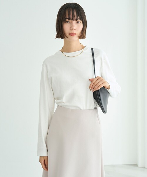 セール】コットンスムース レイヤードインナー（Tシャツ/カットソー