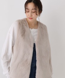 Elura | 大人リュクスファーベスト/583720(その他アウター)