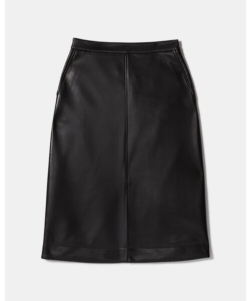 kate spade new york（ケイトスペード ニューヨーク）の「フォー ナッパ ミディ スカート（スカート・レディース・ブラック・4/2/0）」の5枚目の写真