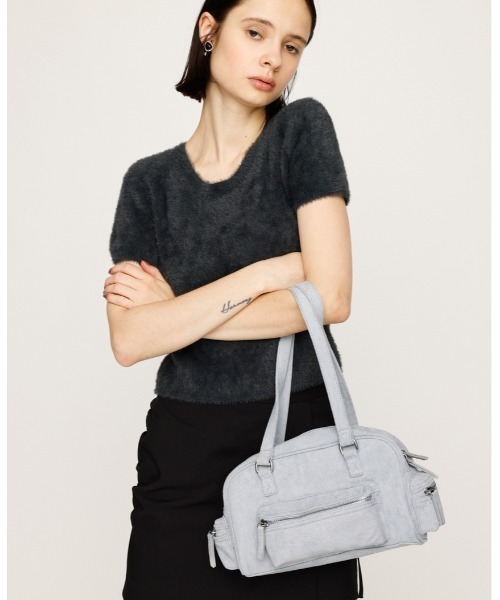 セール】ZIP PK SHOULDER BAG ジップ ポケット ショルダーバッグ