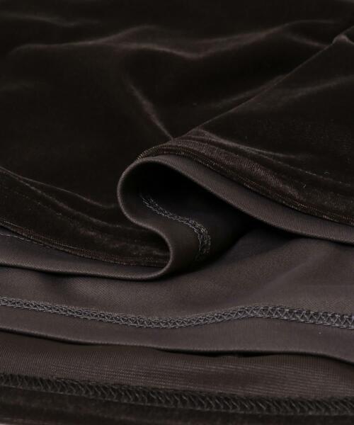 URBAN RESEARCH DOORS（アーバンリサーチドアーズ）の「シアーベロアワンピース（ワンピース・レディース・ブラウン/ブラック・MEDIUM）」の21枚目の写真