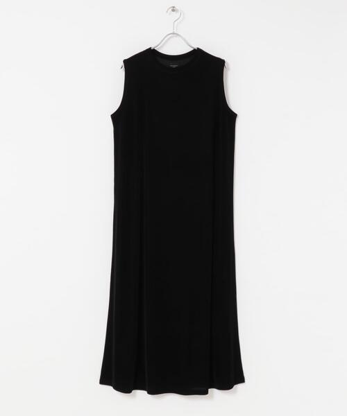 URBAN RESEARCH DOORS（アーバンリサーチドアーズ）の「シアーベロアワンピース（ワンピース・レディース・ブラウン/ブラック・MEDIUM）」の6枚目の写真