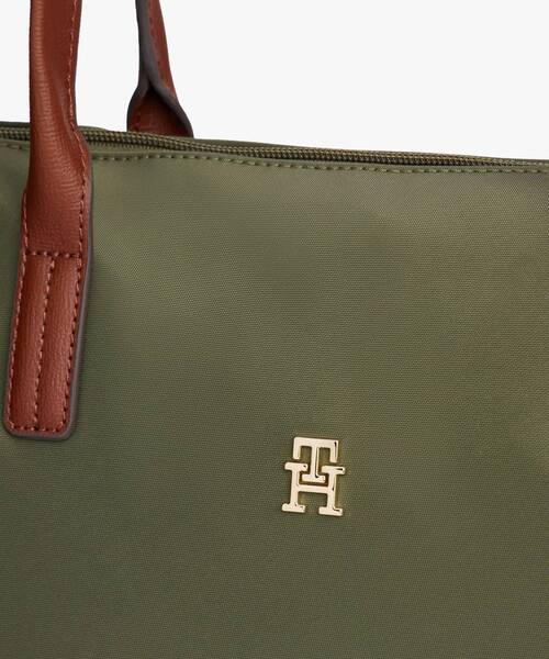 TOMMY HILFIGER（トミーヒルフィガー）の「ポペットトートバッグ（ショルダーバッグ・レディース・レッド/グリーン/ブラック・FREE）」の13枚目の写真