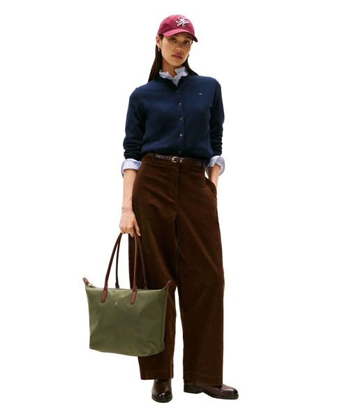 TOMMY HILFIGER（トミーヒルフィガー）の「ポペットトートバッグ（ショルダーバッグ・レディース・レッド/グリーン/ブラック・FREE）」の15枚目の写真