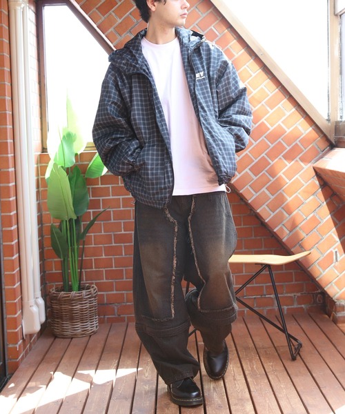 ８(eight)（エイト）の「2WAY ワイドカーゴパンツ（カーゴパンツ・メンズ・ブラック/グリーン・MEDIUM/LARGE）」の16枚目の写真