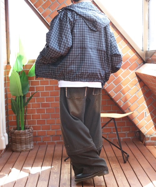 ８(eight)（エイト）の「2WAY ワイドカーゴパンツ（カーゴパンツ・メンズ・ブラック/グリーン・MEDIUM/LARGE）」の17枚目の写真