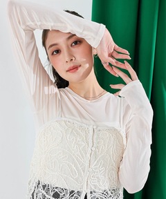 ペプラムプルオーバー（Tシャツ/カットソー）｜JUMELLE（ジュメロ）の